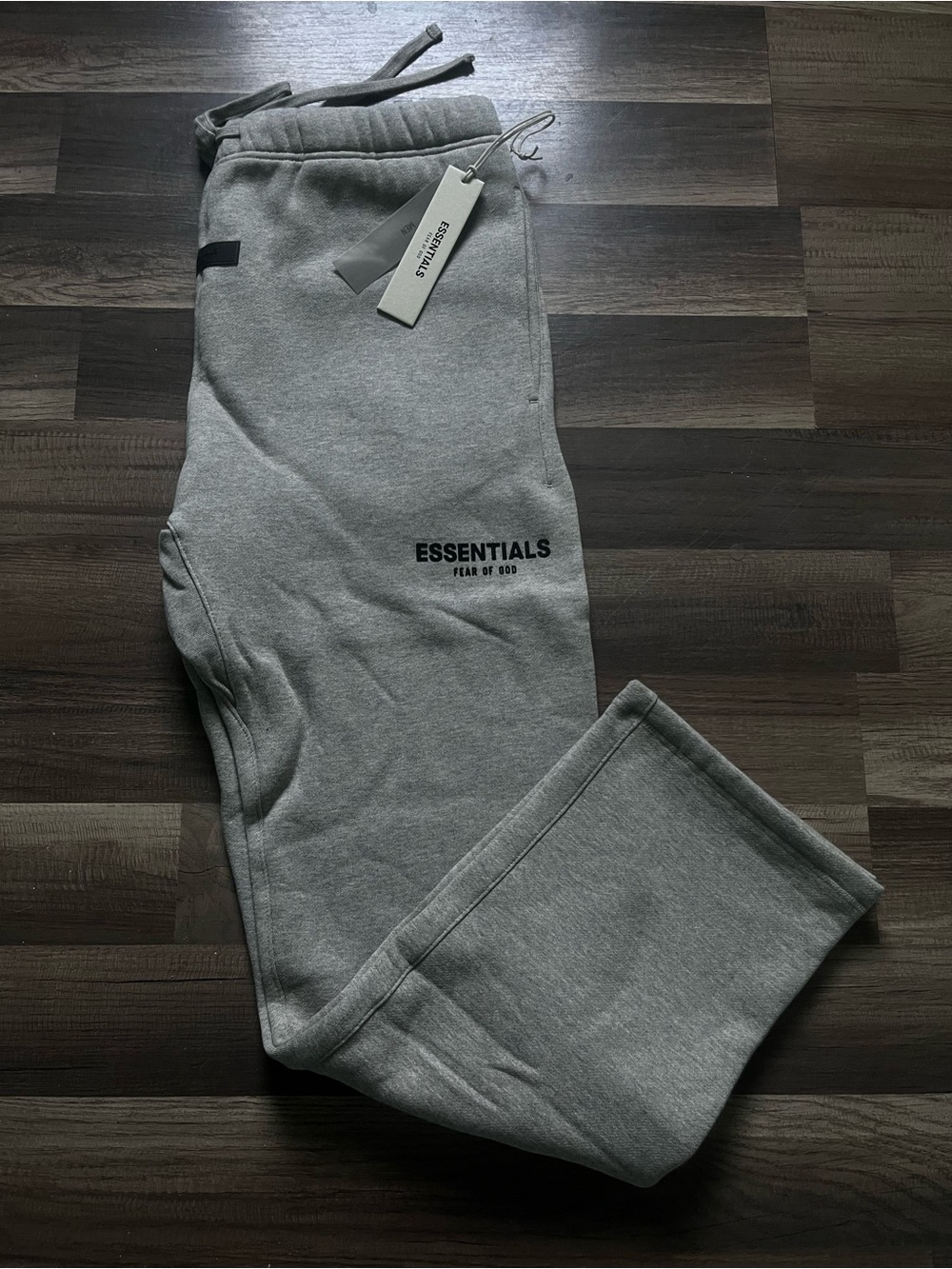 ESSENTIALS Men's Light Grey Fleece Joggers